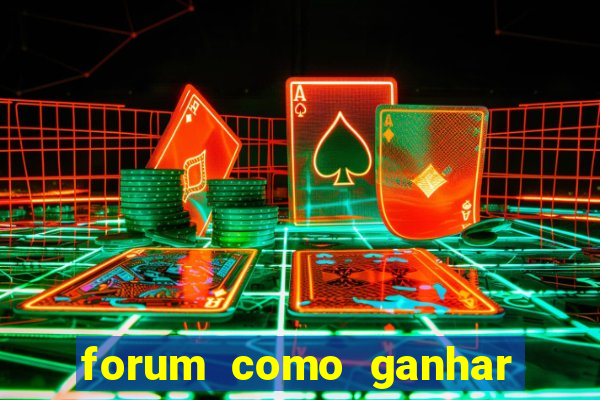 forum como ganhar na loteria